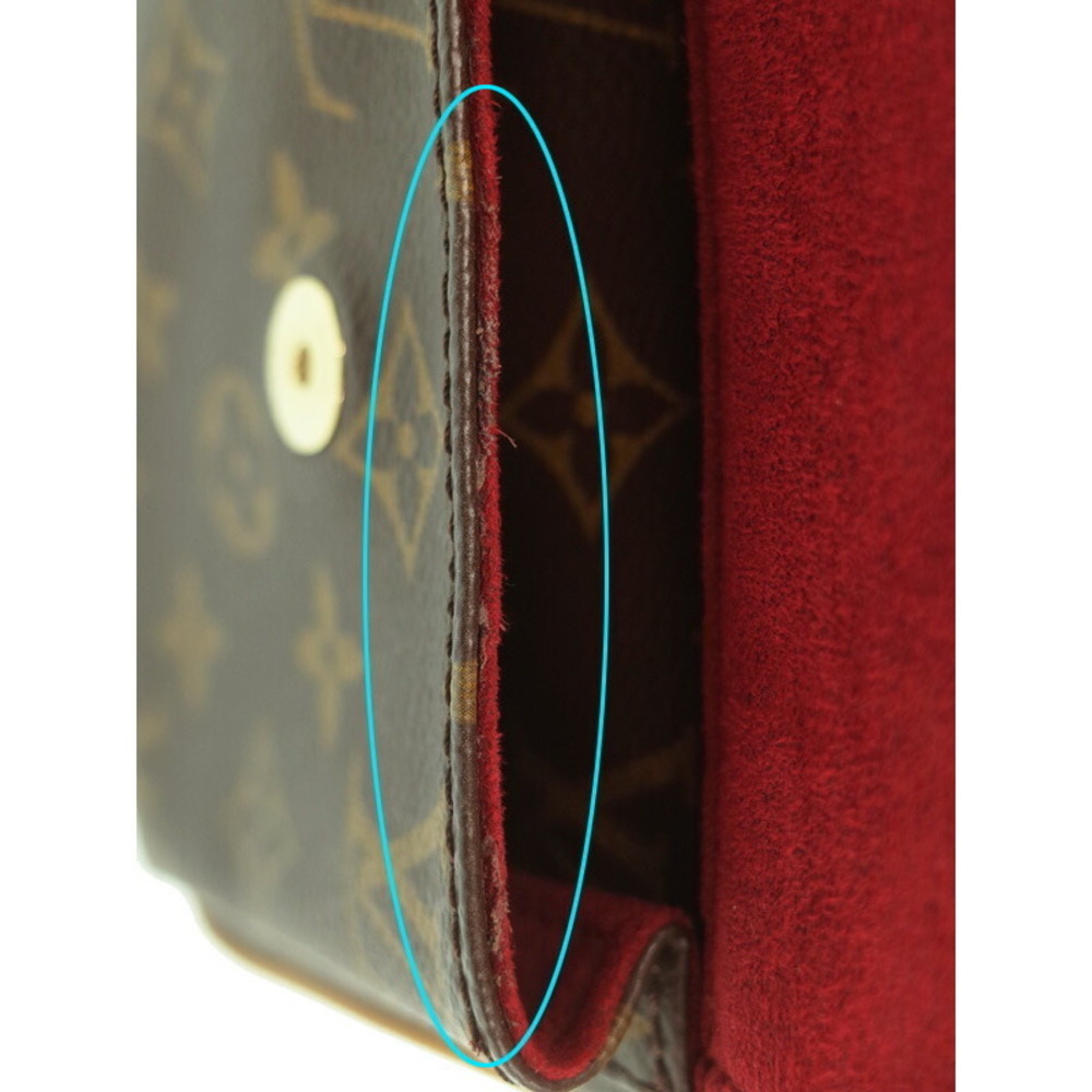 Louis Vuitton Monogram Leather Brown Viva Cite Shoulder Bag - Picture 8 of 8